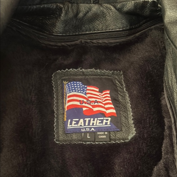 Black Bomber Jacket with Classic Design - Picture 2 of 4